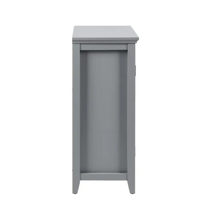 TANEKA Scandinavian Accent Storage Cabinet - 2 Door