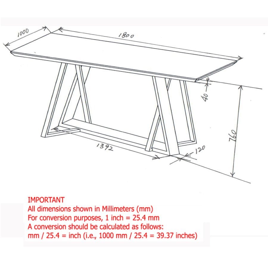 Drake Rectangular Dining Table in Walnut - Henderson Furniture Plus