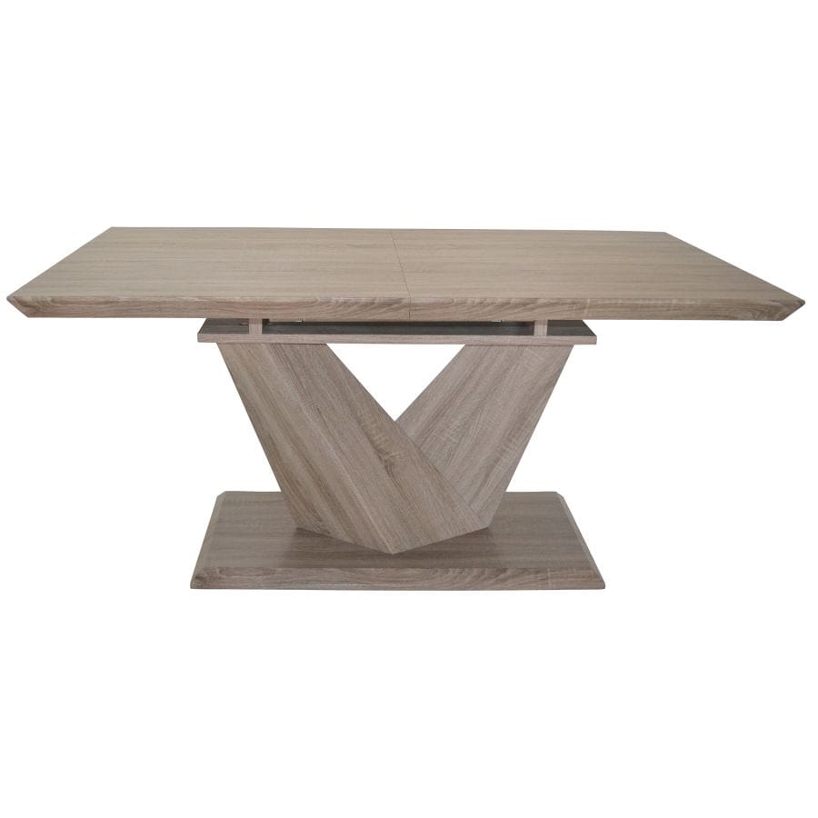 Eclipse Dining Table with Extension in Washed Oak - Henderson Furniture Plus