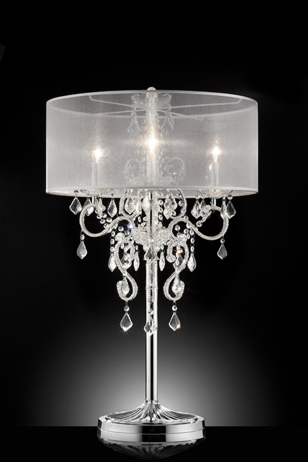 Glam Accent Table Lamp - 35"H
