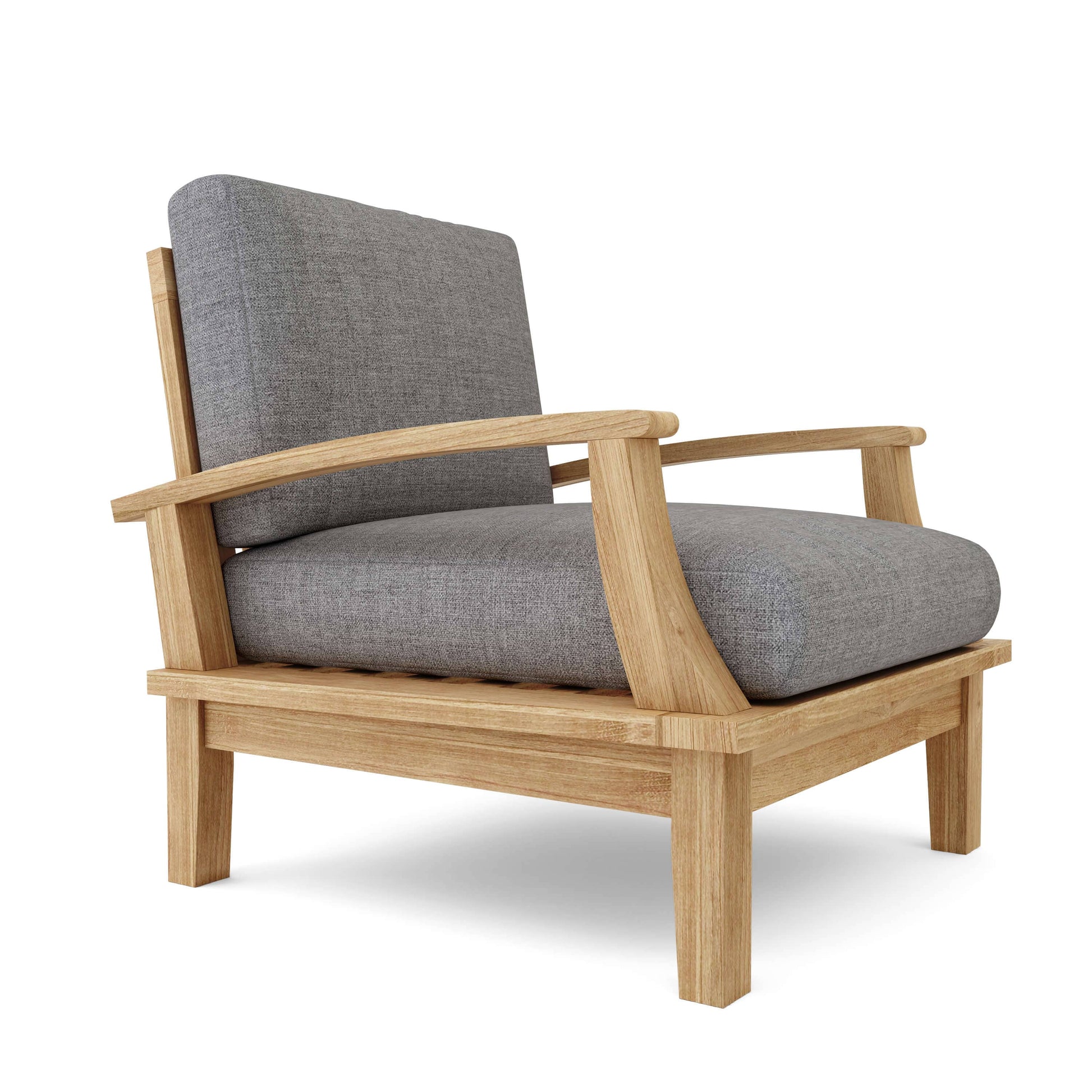 Brianna Deep Seating Armchair + Cushion Cast slate color cushion