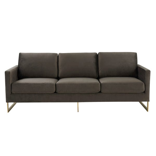LeisureMod Lincoln Modern Mid-Century Sofa
