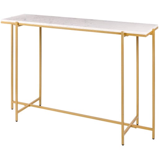 Surya Ana Console Sofa Table - Gold