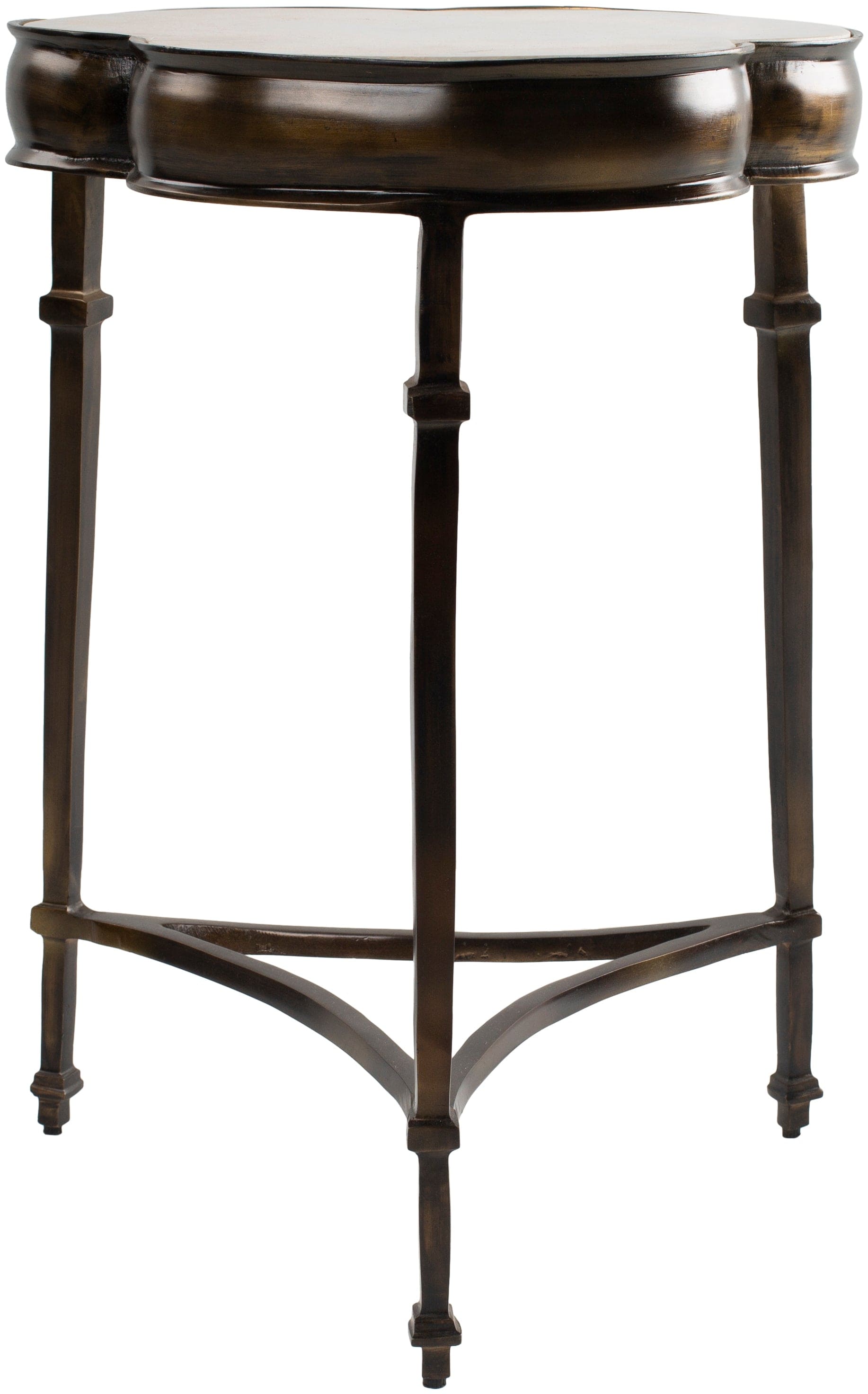 Surya Gregory Marble End Table